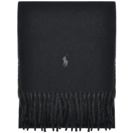 Ralph lauren black scarf top